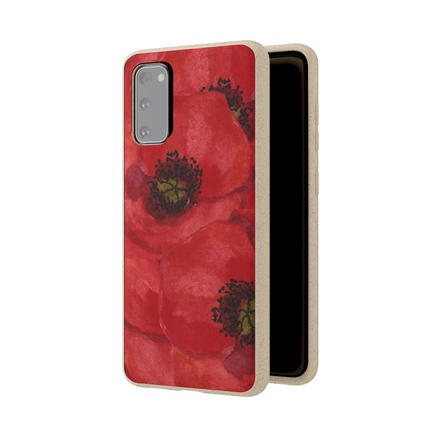 Poppy flower - Biodegradable case