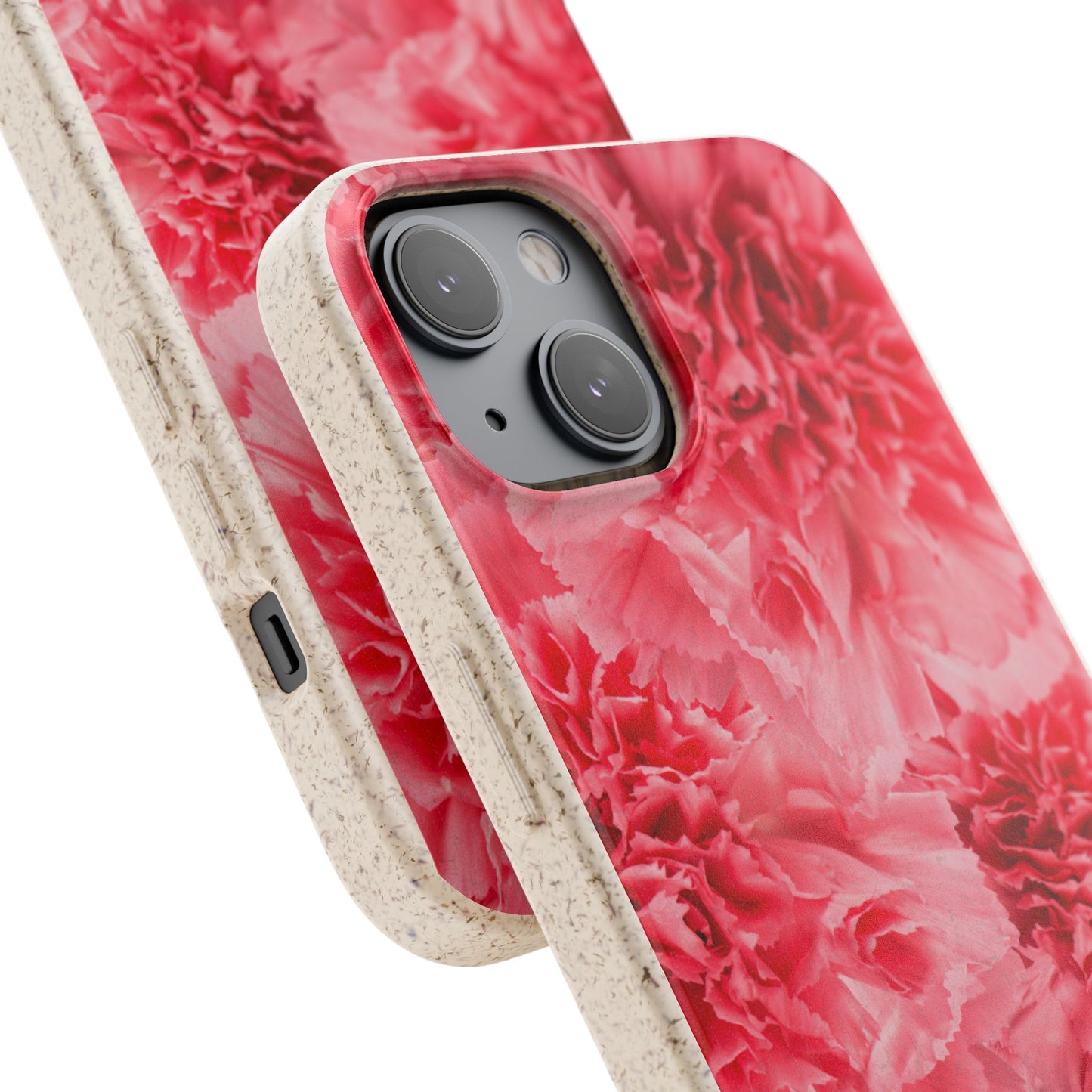 Carnation flower - Biodegradable case