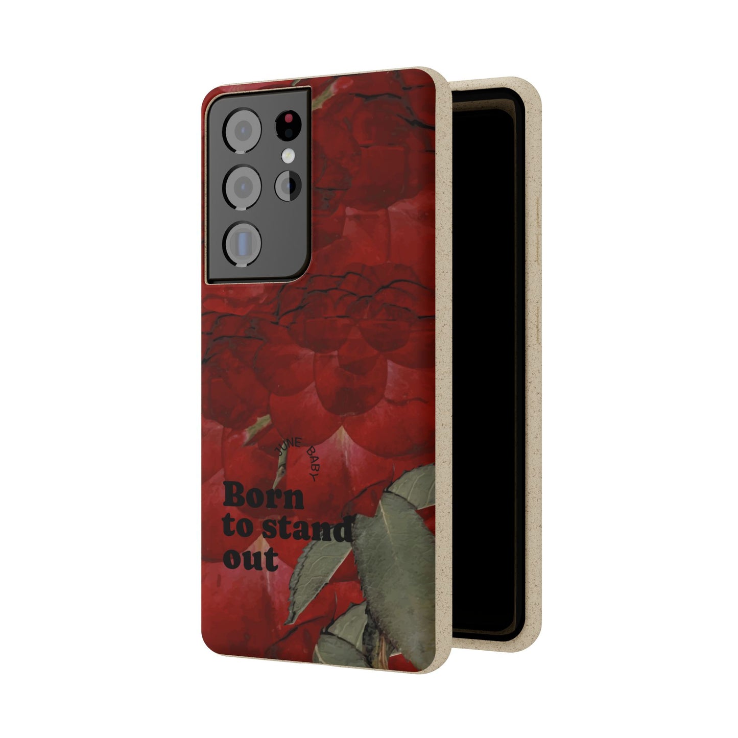 June Eco-friendly birth flower - Biodegradable case