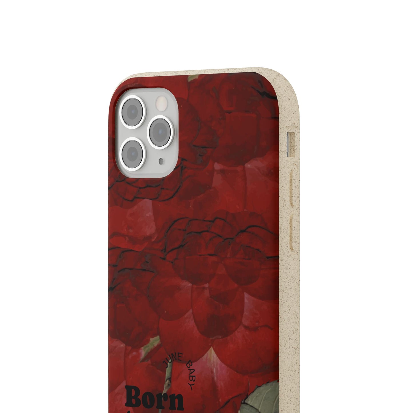 June Eco-friendly birth flower - Biodegradable case