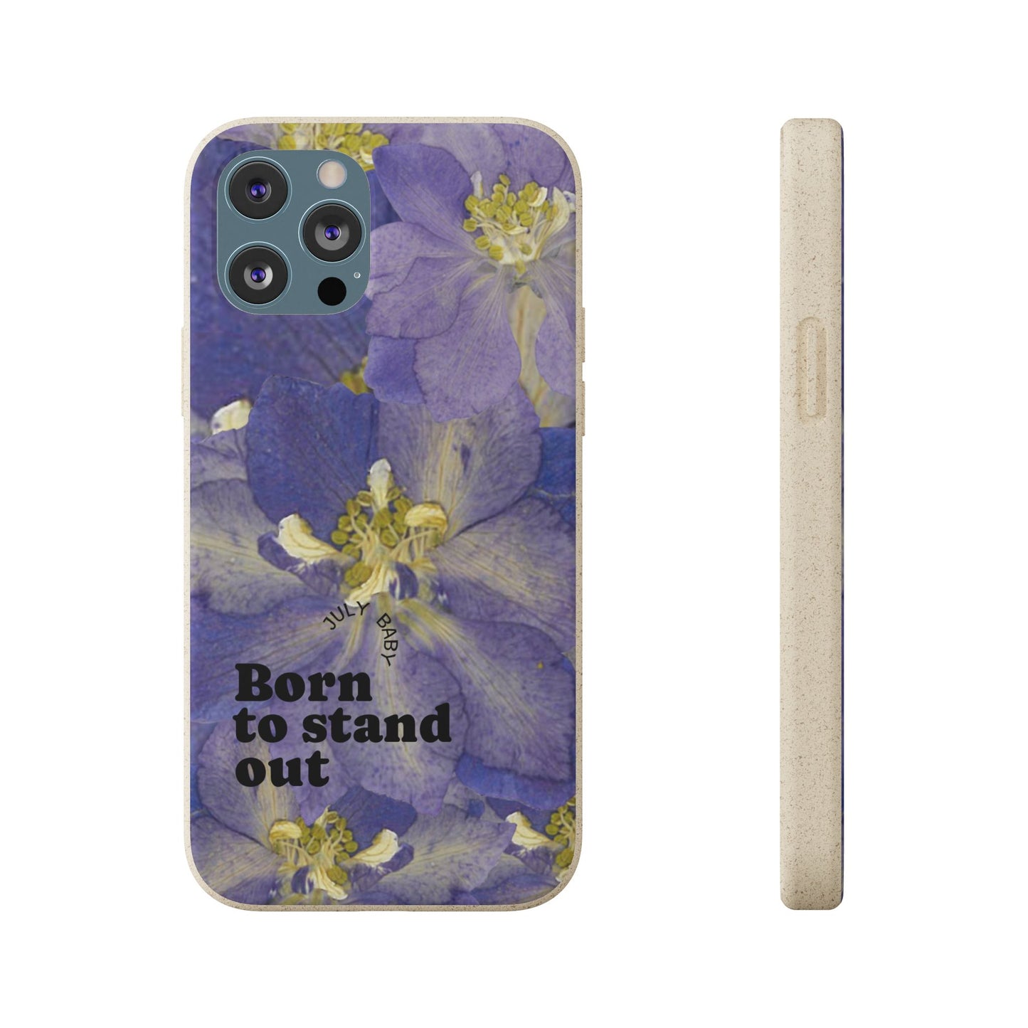 July Eco-friendly birth flower - Biodegradable case