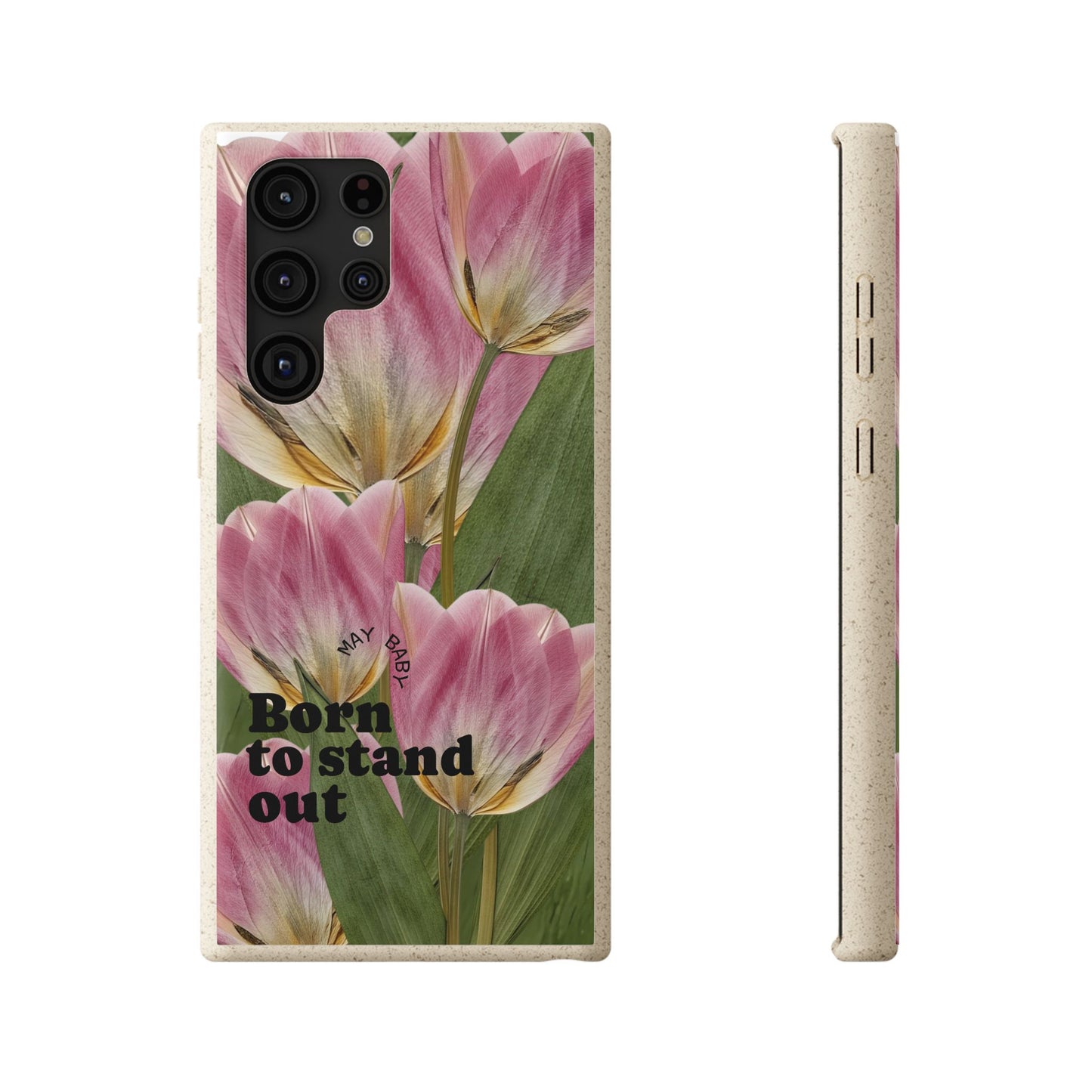 May Eco-friendly birth flower - Biodegradable case