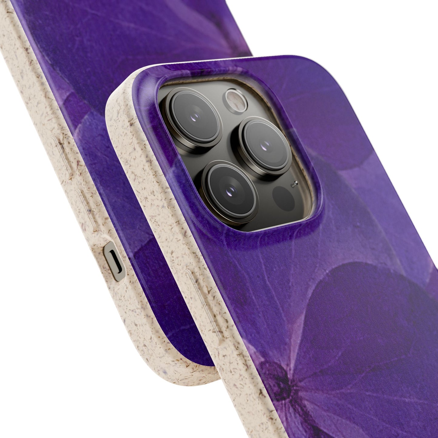 Eco-Friendly February birth flower - Biodegradable case