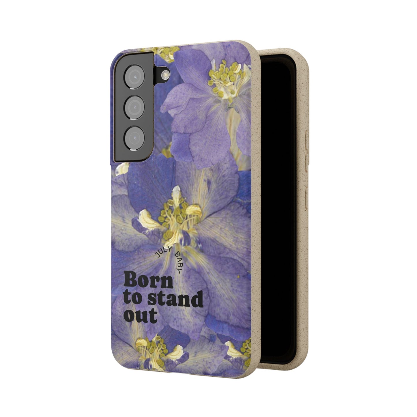 July Eco-friendly birth flower - Biodegradable case