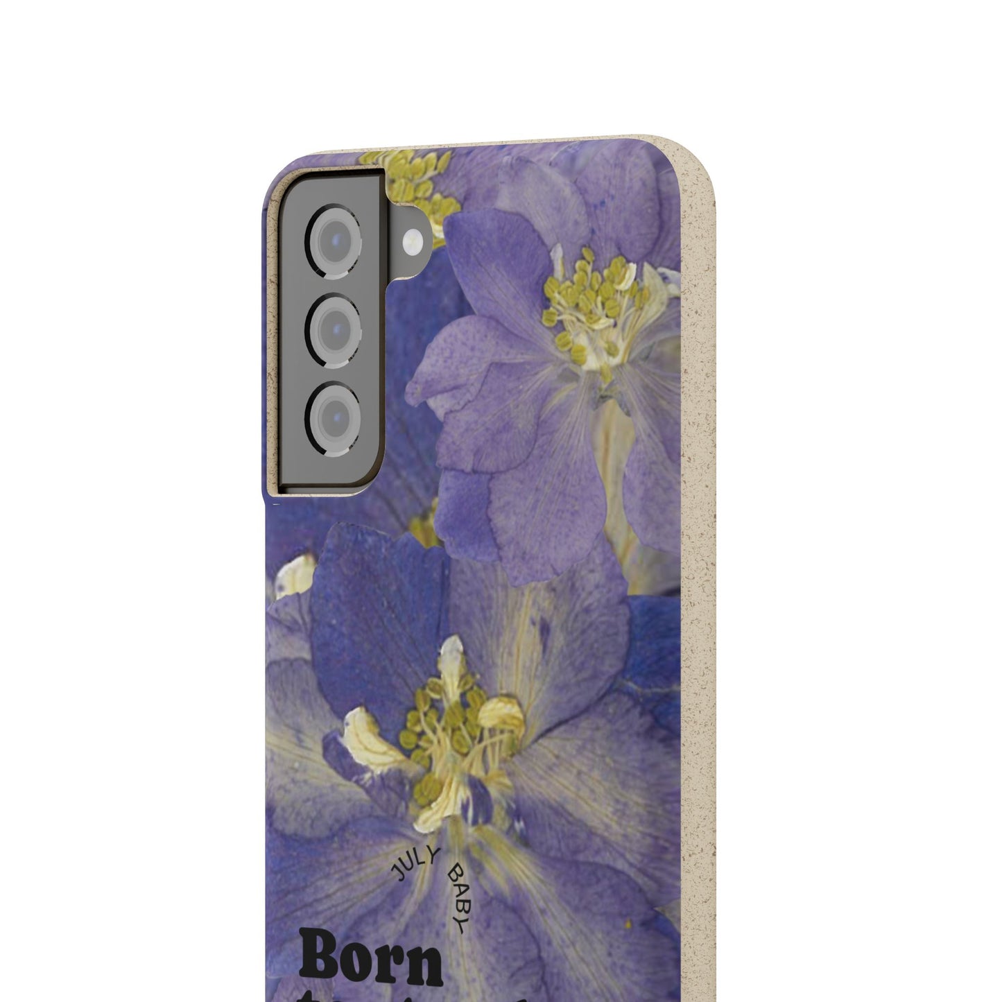 July Eco-friendly birth flower - Biodegradable case