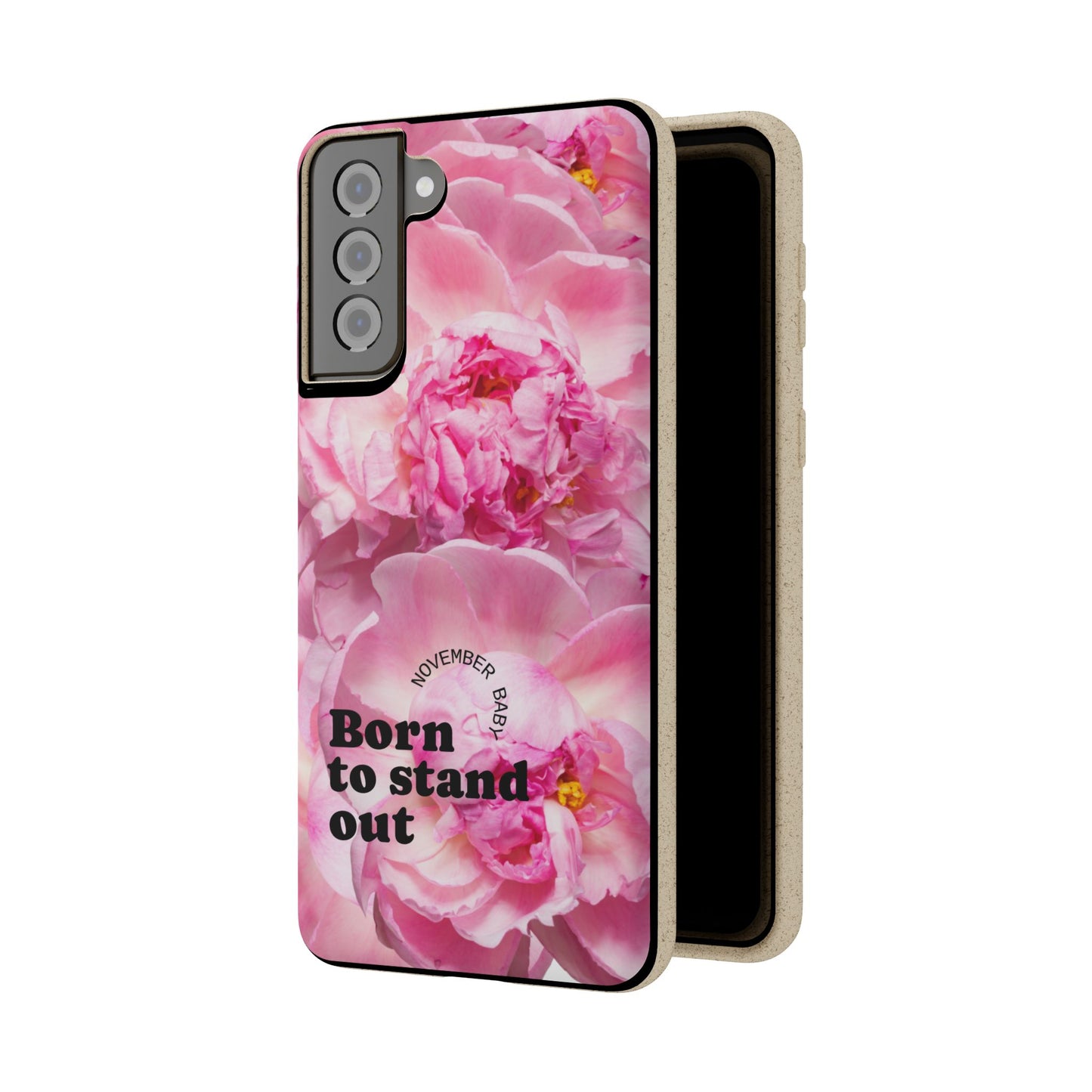 November Eco-friendly birth flower - Biodegradable case