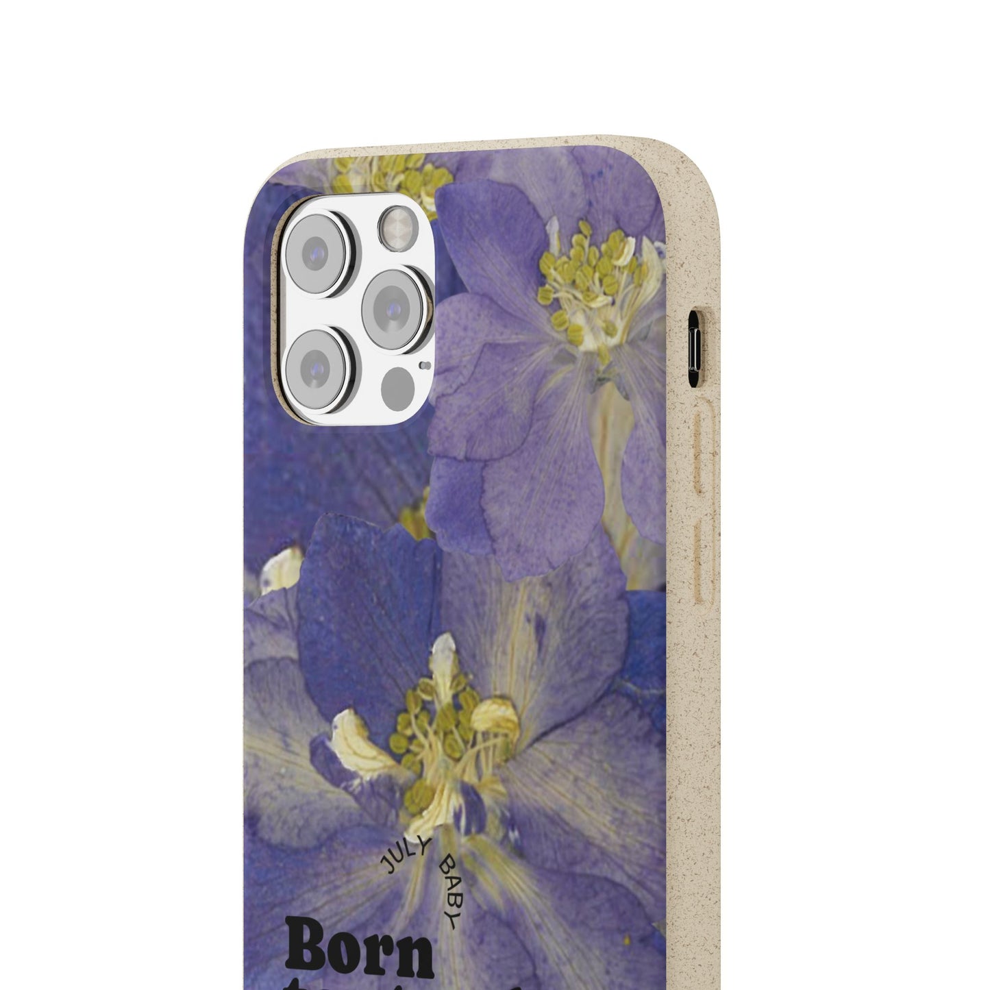July Eco-friendly birth flower - Biodegradable case