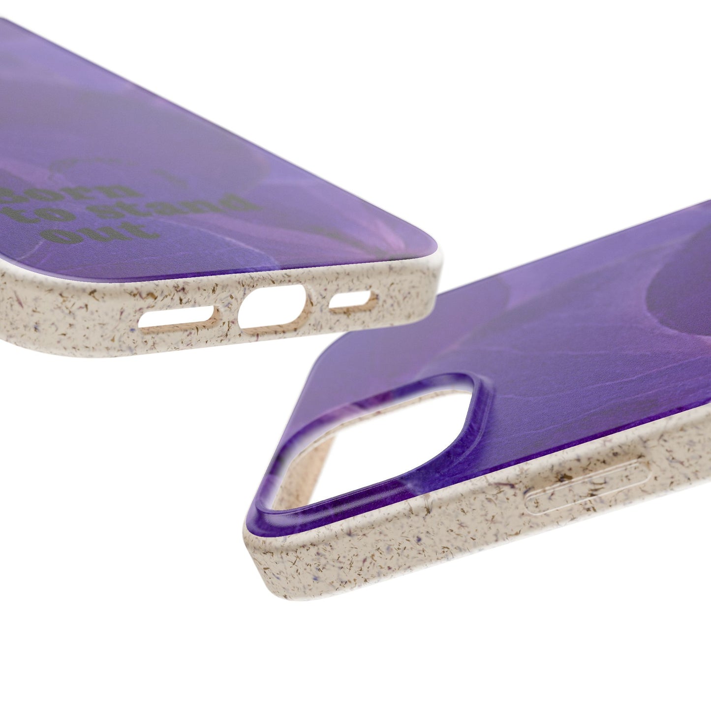 Eco-Friendly February birth flower - Biodegradable case