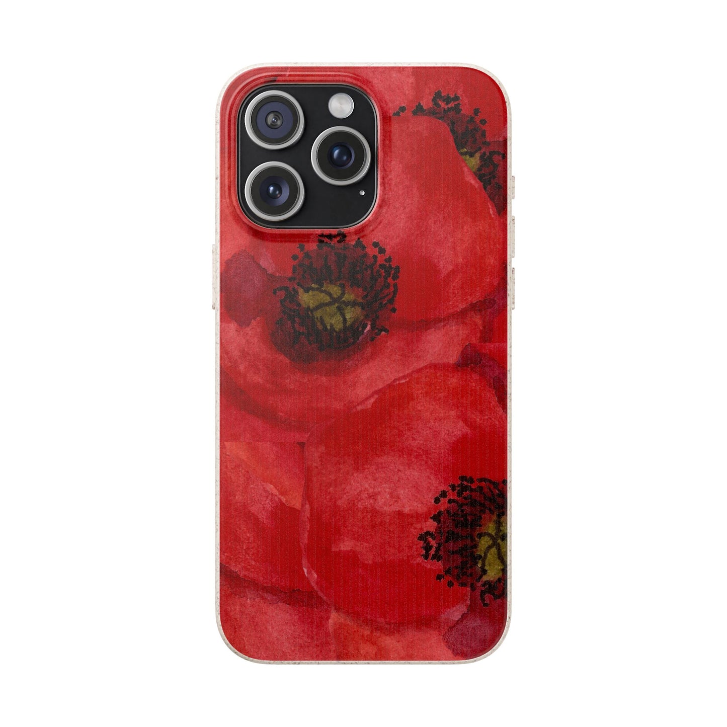 Poppy flower - Biodegradable case