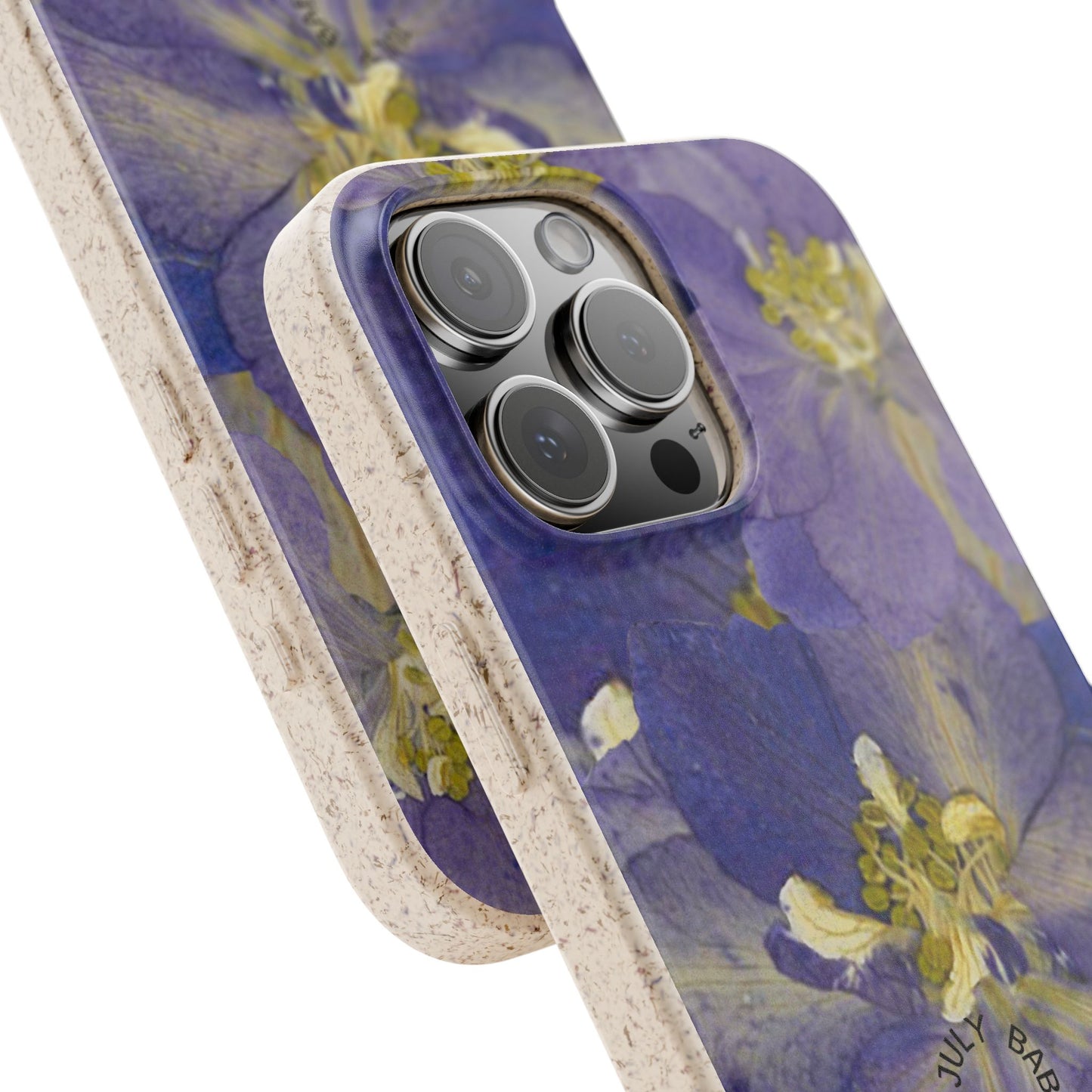 July Eco-friendly birth flower - Biodegradable case