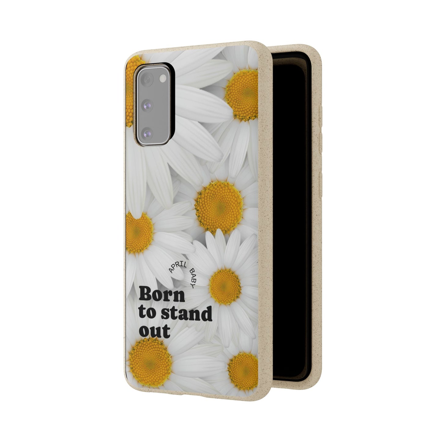 April Eco-friendly birth flower - Biodegradable case