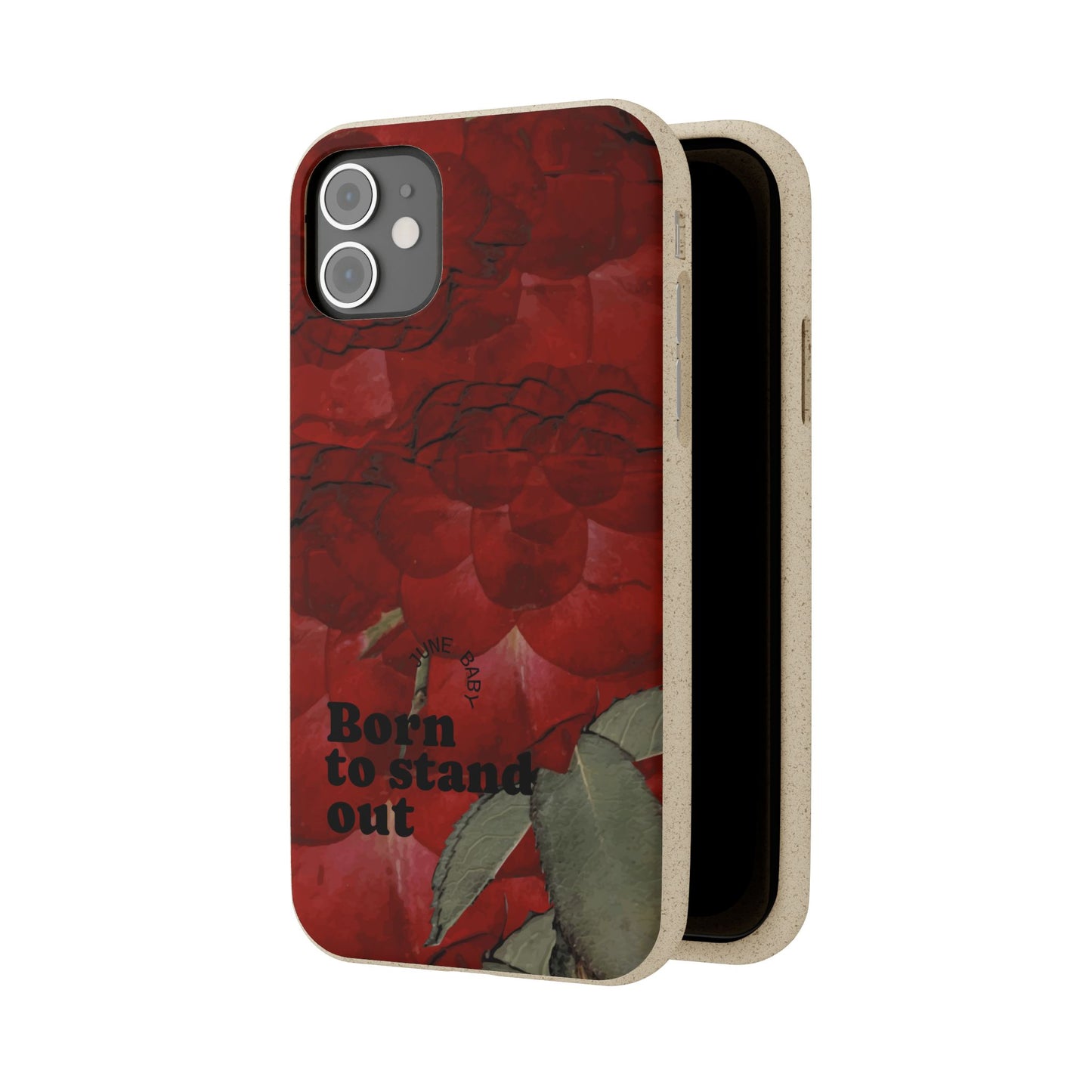 June Eco-friendly birth flower - Biodegradable case