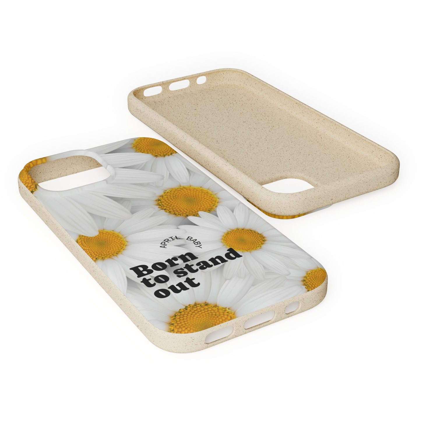 April Eco-friendly birth flower - Biodegradable case