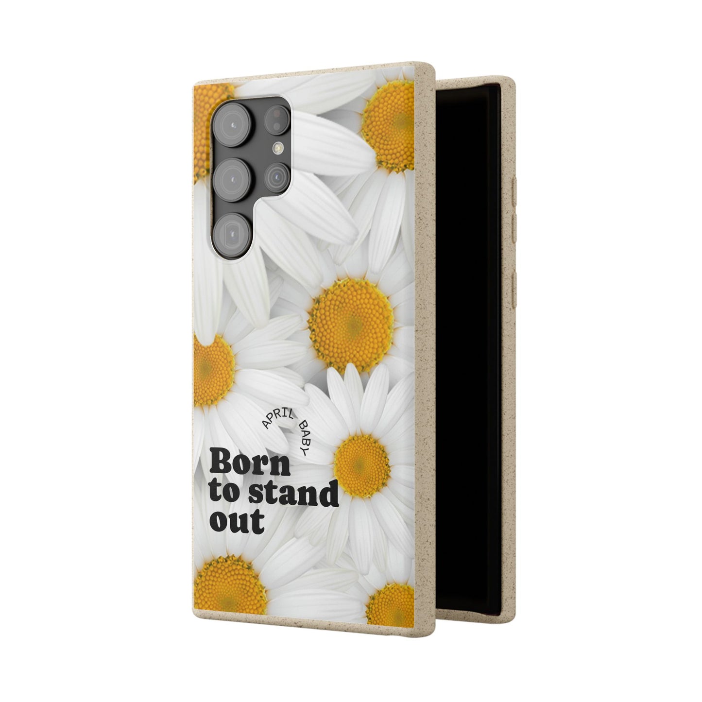 April Eco-friendly birth flower - Biodegradable case