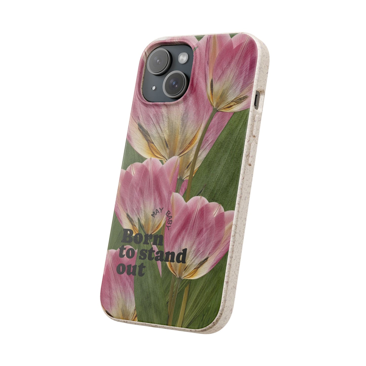 May Eco-friendly birth flower - Biodegradable case