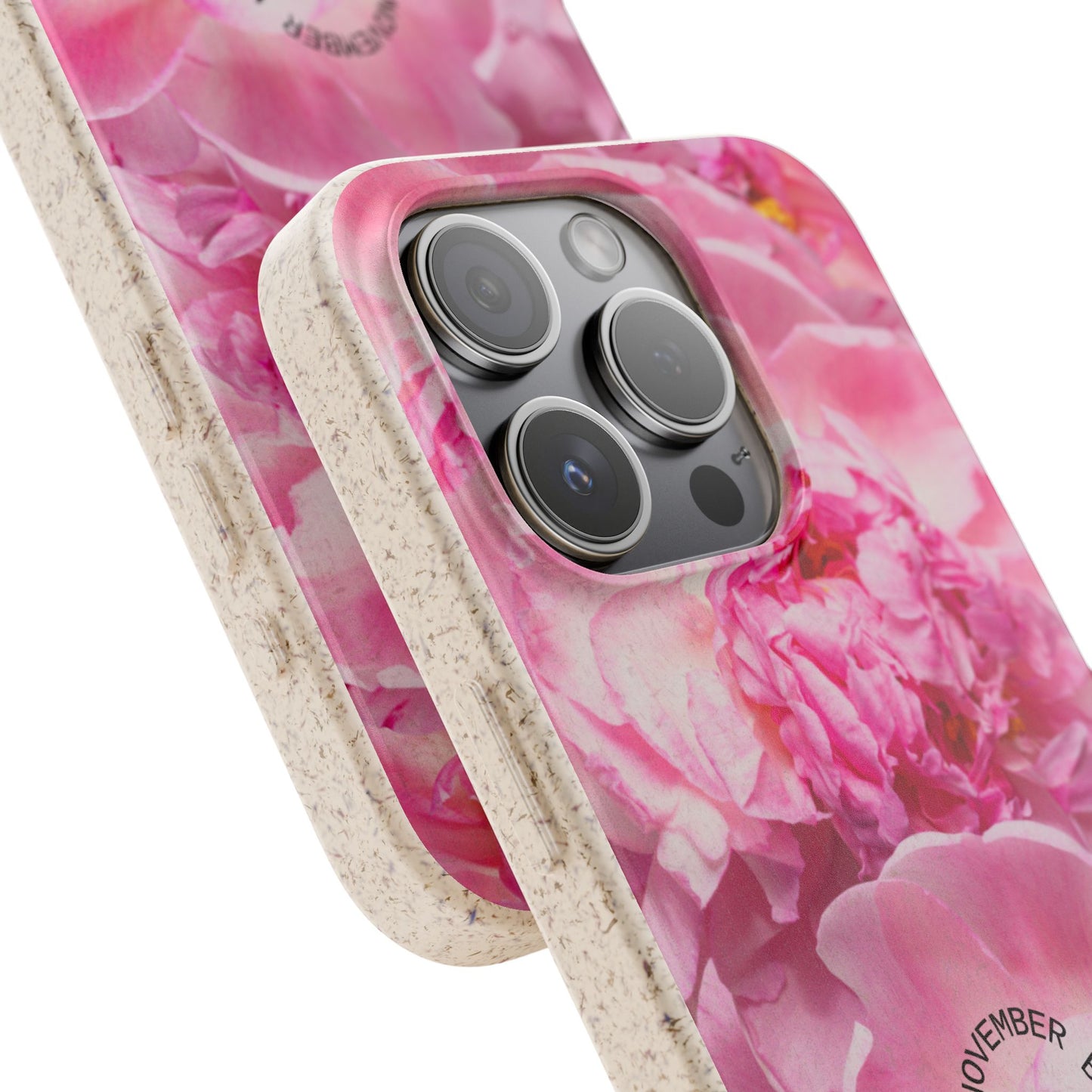 November Eco-friendly birth flower - Biodegradable case