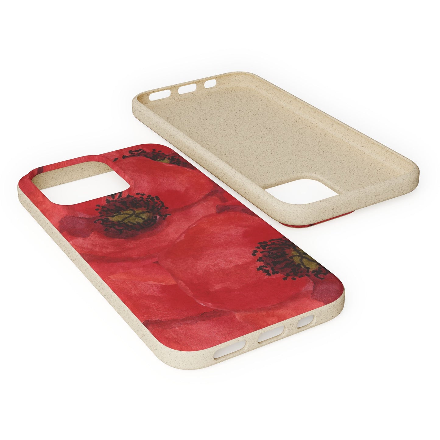 Poppy flower - Biodegradable case