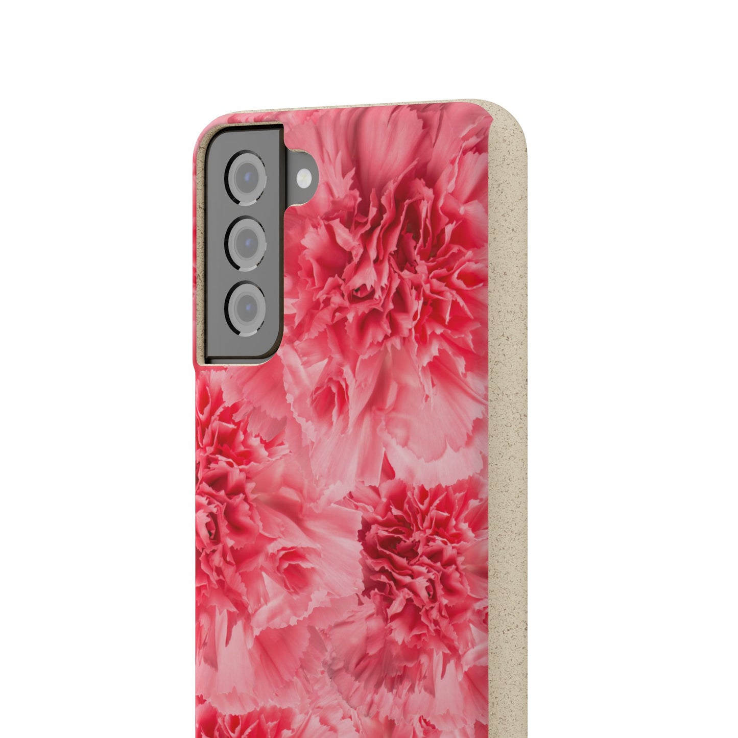 Carnation flower - Biodegradable case