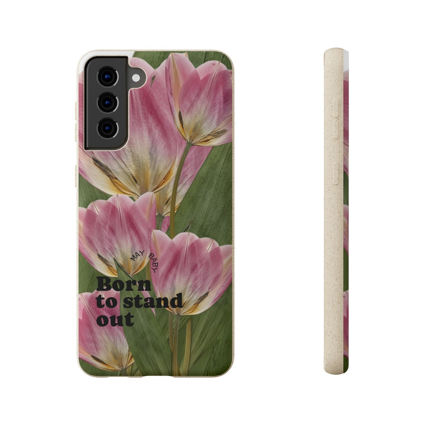 May Eco-friendly birth flower - Biodegradable case