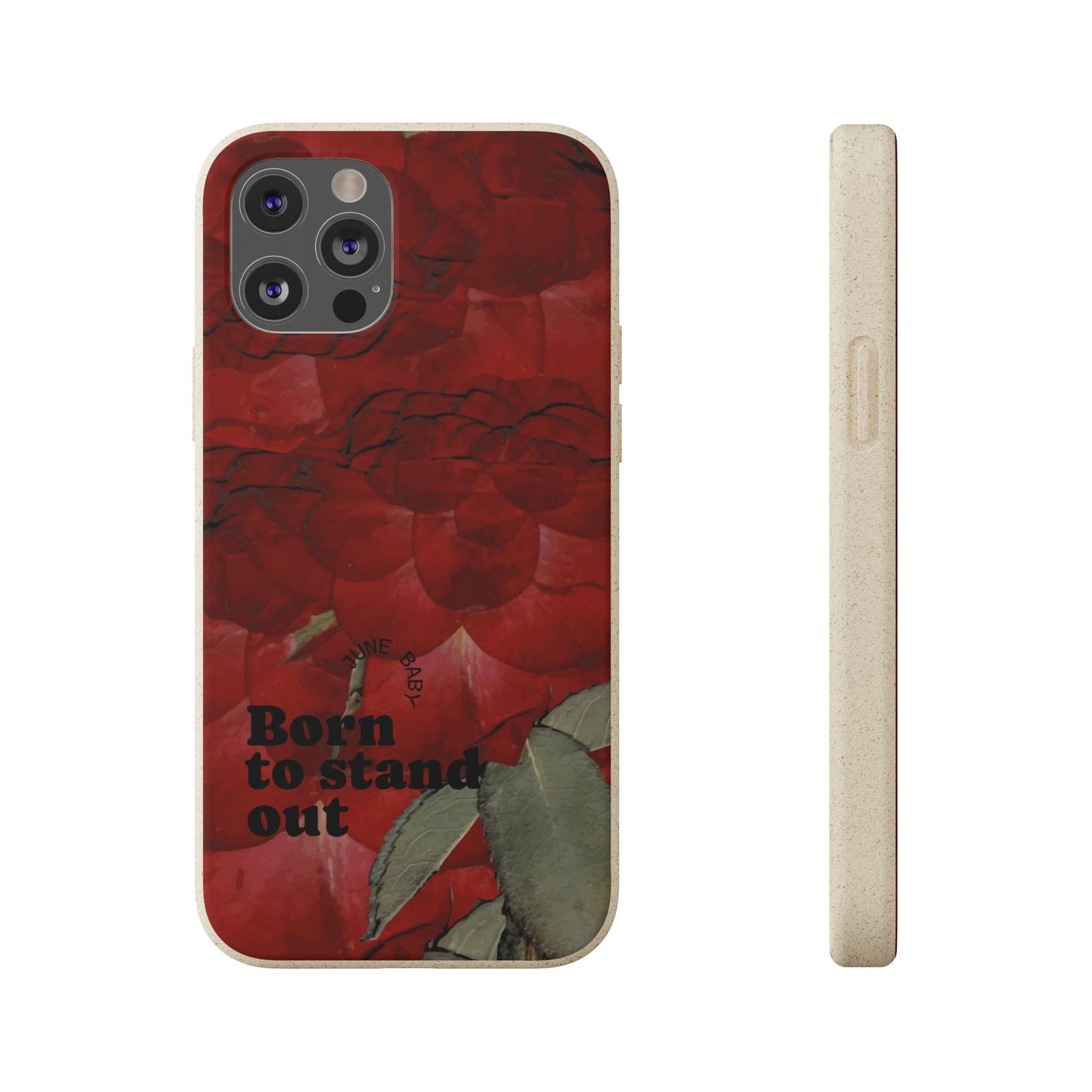 June Eco-friendly birth flower - Biodegradable case