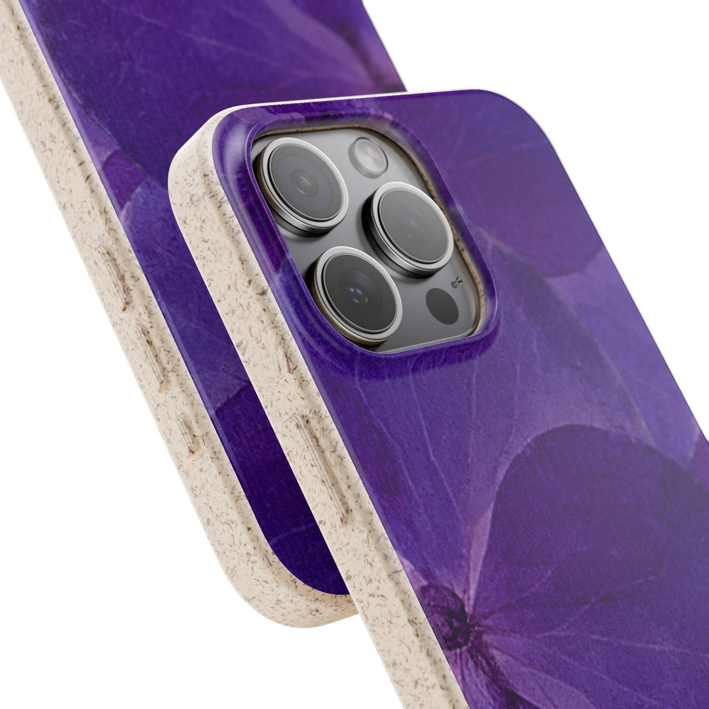 Eco-Friendly February birth flower - Biodegradable case