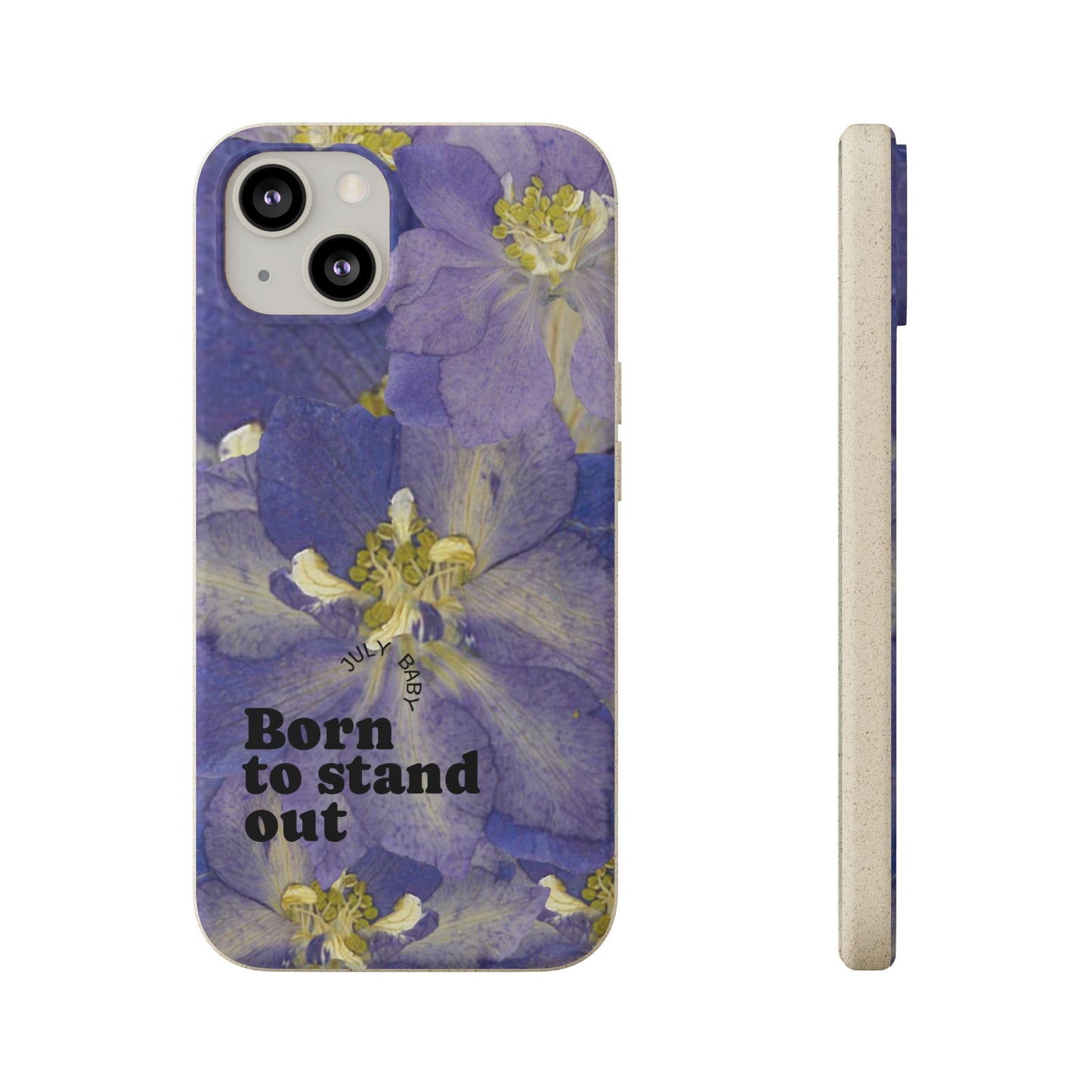 July Eco-friendly birth flower - Biodegradable case