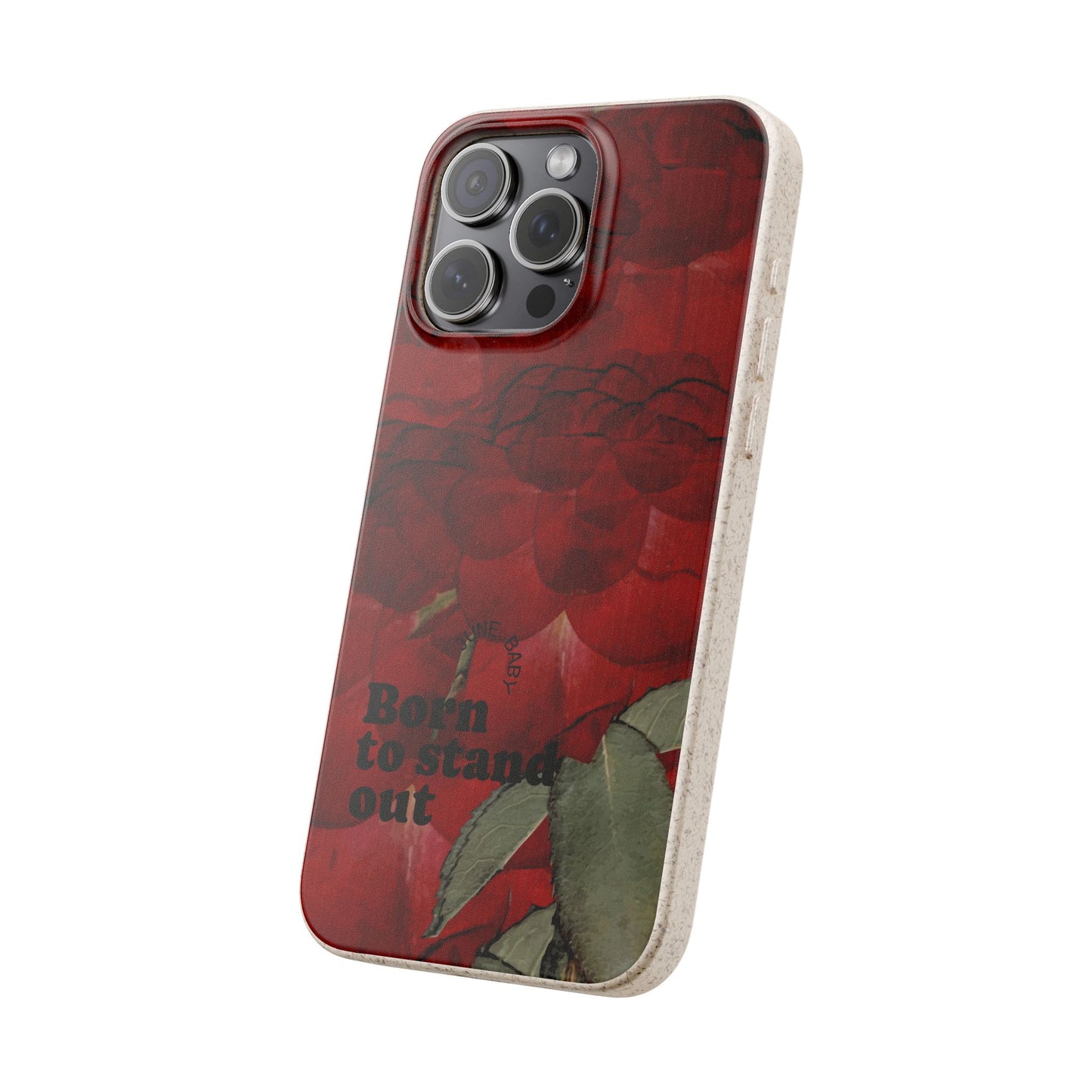 June Eco-friendly birth flower - Biodegradable case