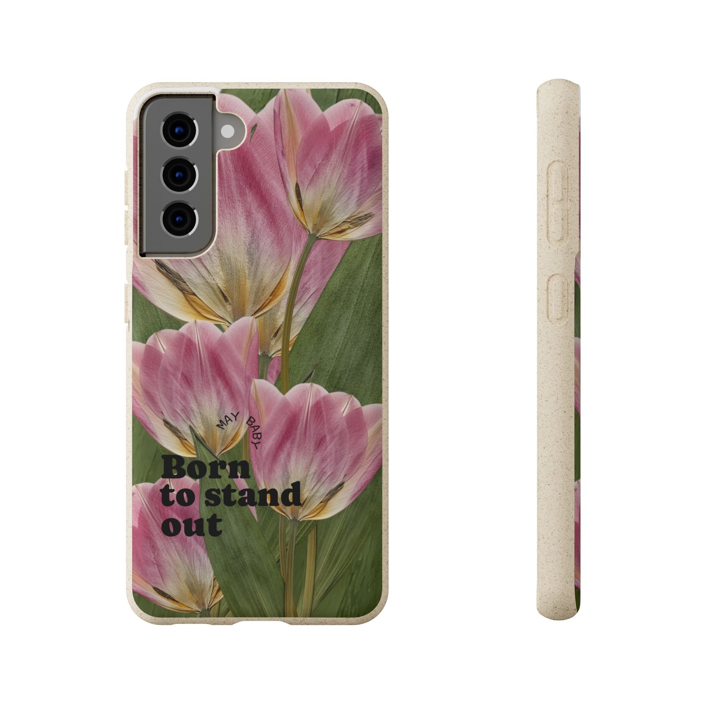 May Eco-friendly birth flower - Biodegradable case