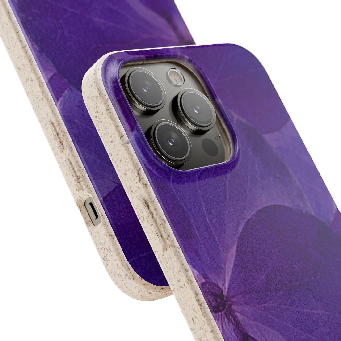 Eco-Friendly February birth flower - Biodegradable case