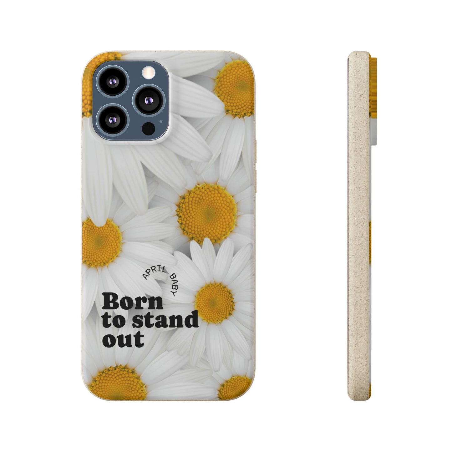 April Eco-friendly birth flower - Biodegradable case