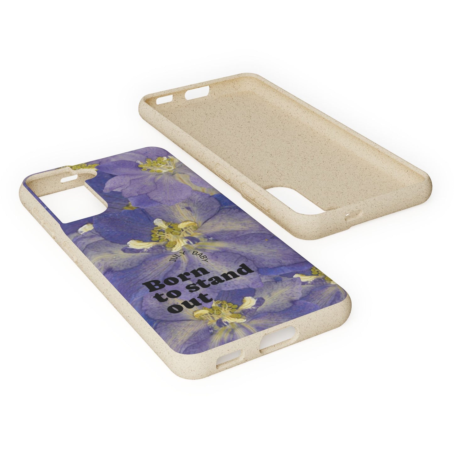July Eco-friendly birth flower - Biodegradable case