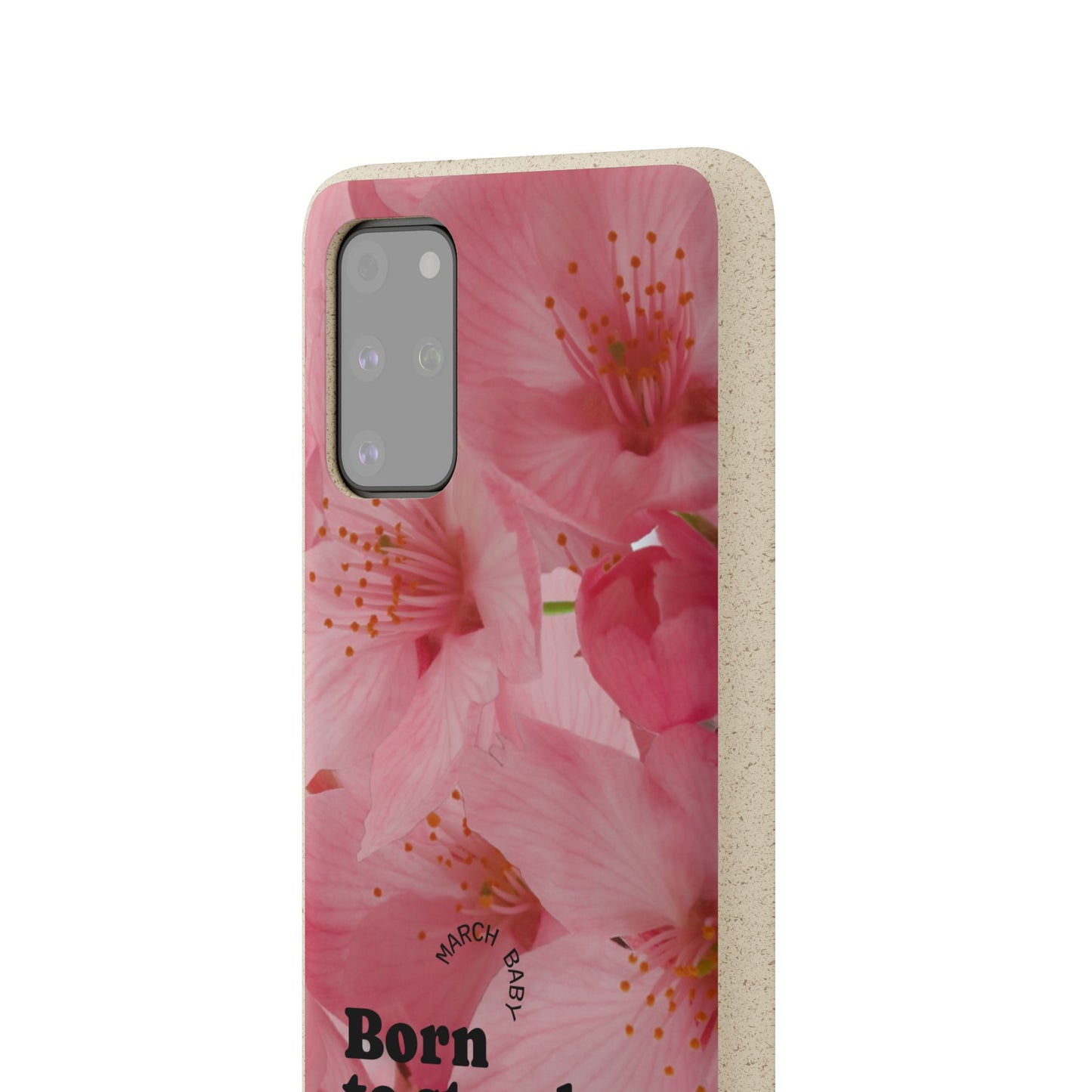 March Eco-friendly birth flower - Biodegradable case