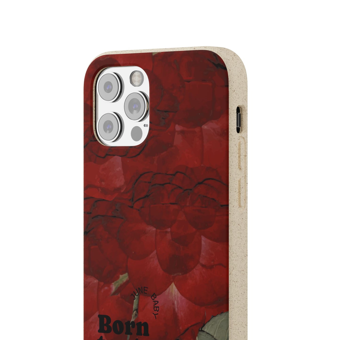 June Eco-friendly birth flower - Biodegradable case