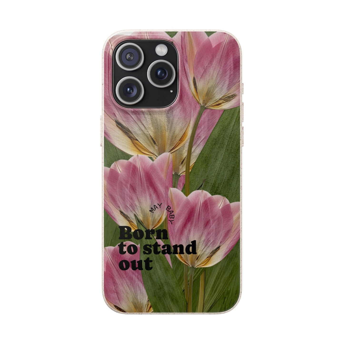 May Eco-friendly birth flower - Biodegradable case