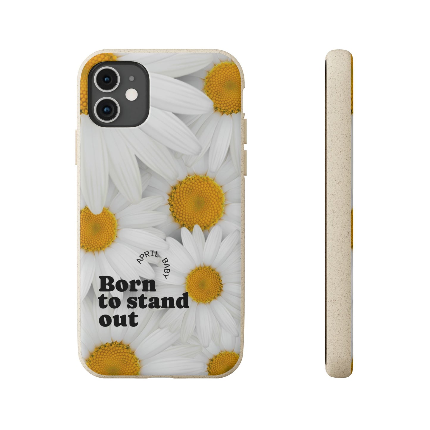 April Eco-friendly birth flower - Biodegradable case
