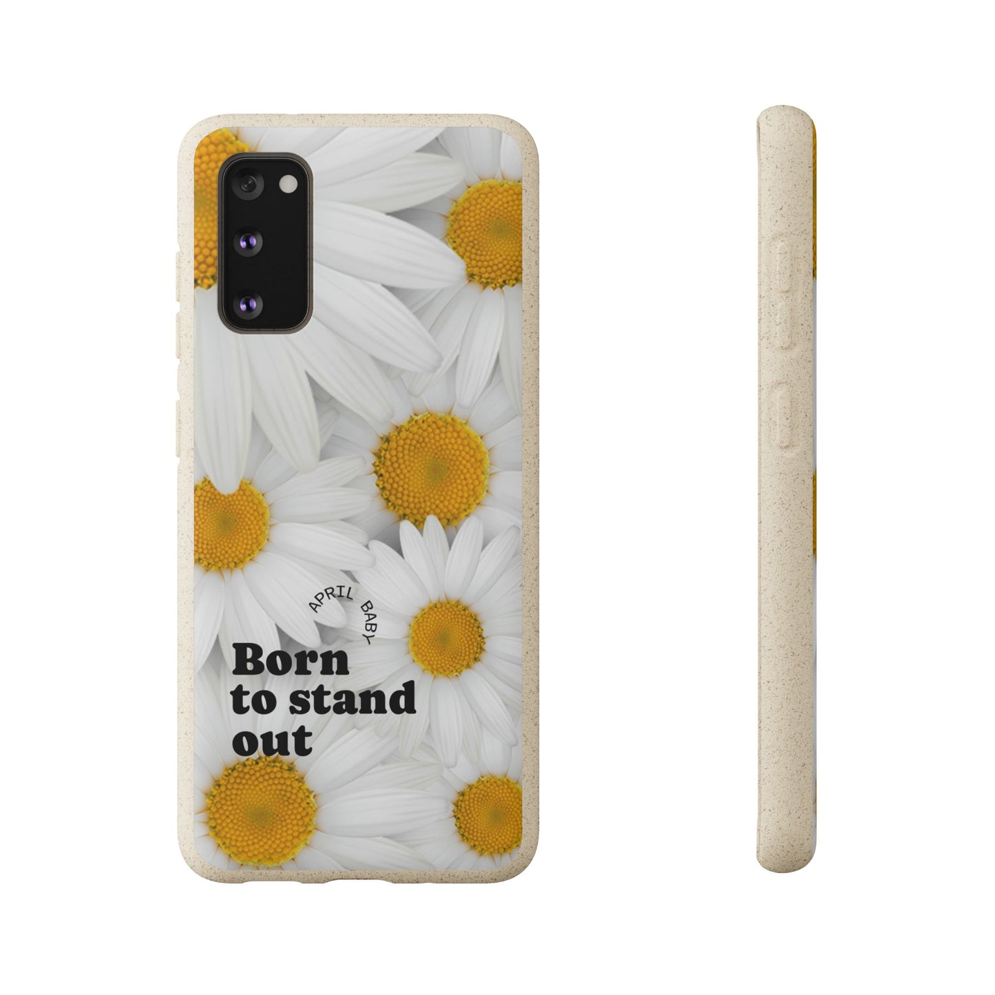 April Eco-friendly birth flower - Biodegradable case