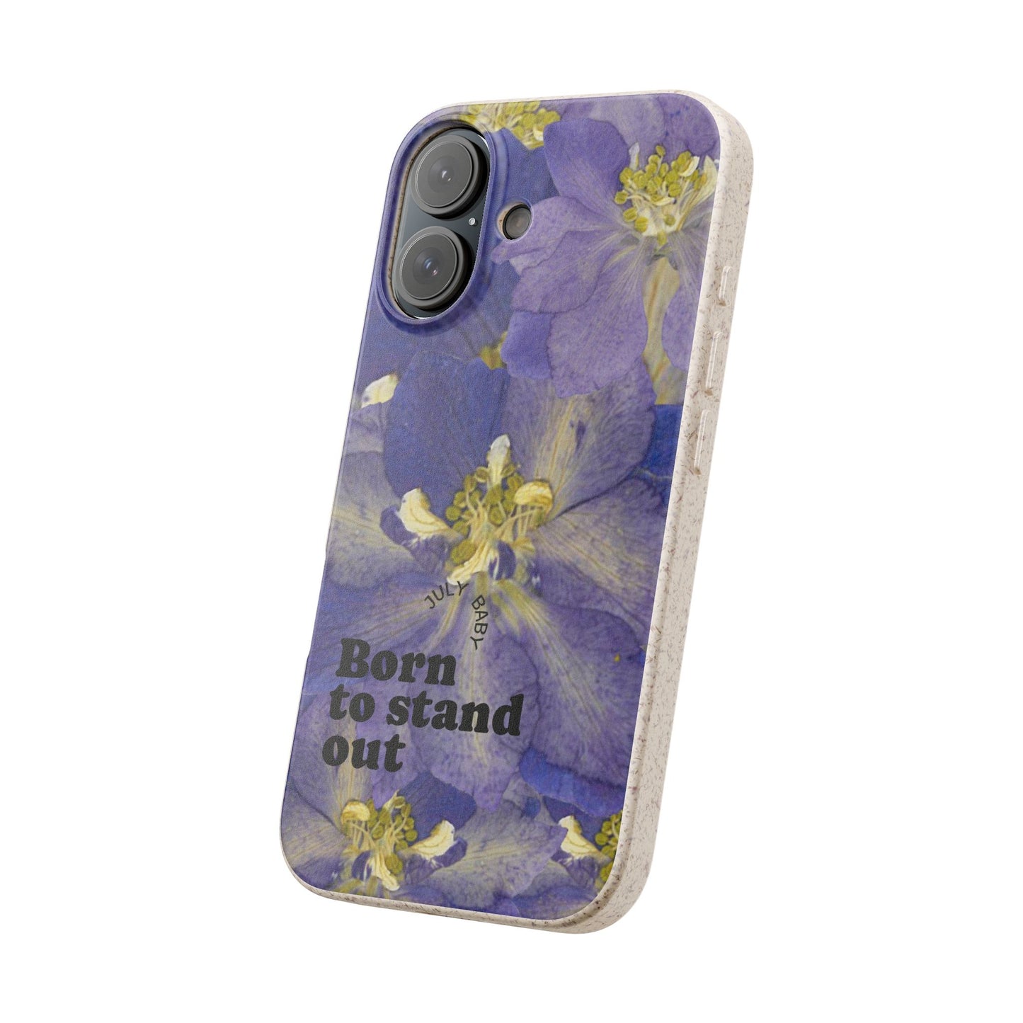 July Eco-friendly birth flower - Biodegradable case
