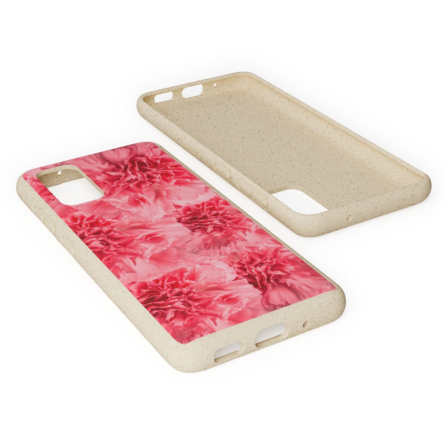 Carnation flower - Biodegradable case