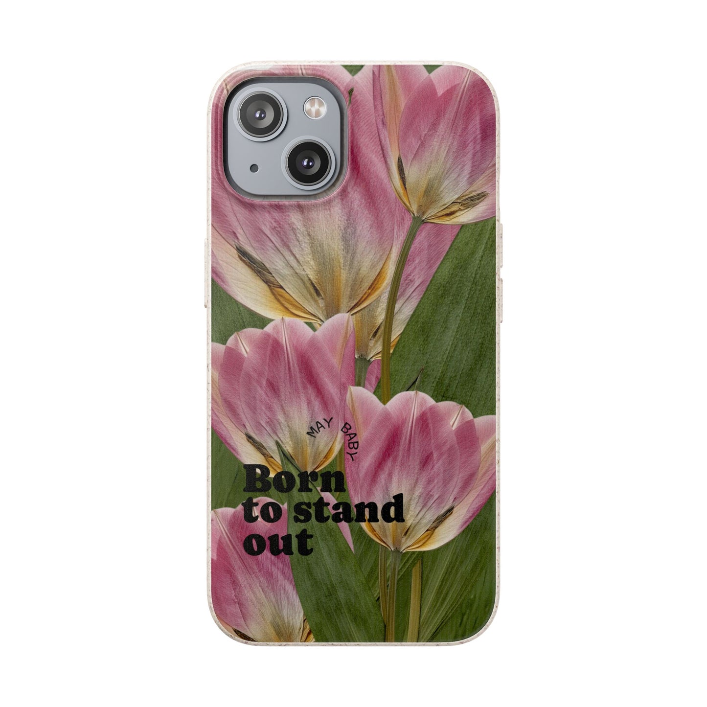May Eco-friendly birth flower - Biodegradable case