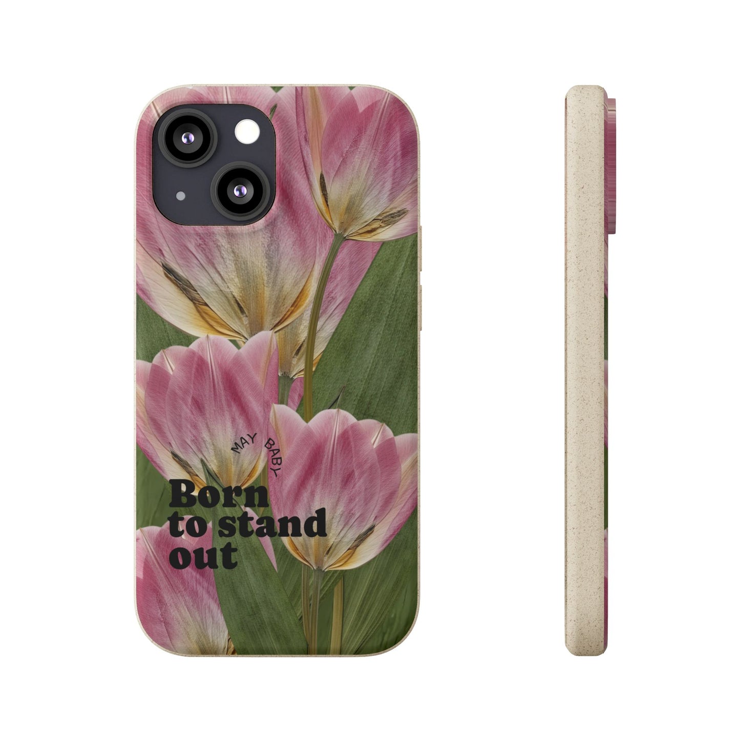 May Eco-friendly birth flower - Biodegradable case