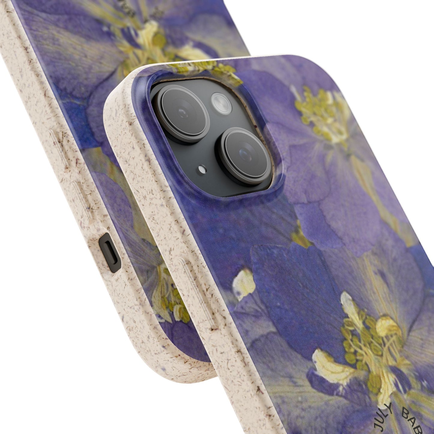 July Eco-friendly birth flower - Biodegradable case