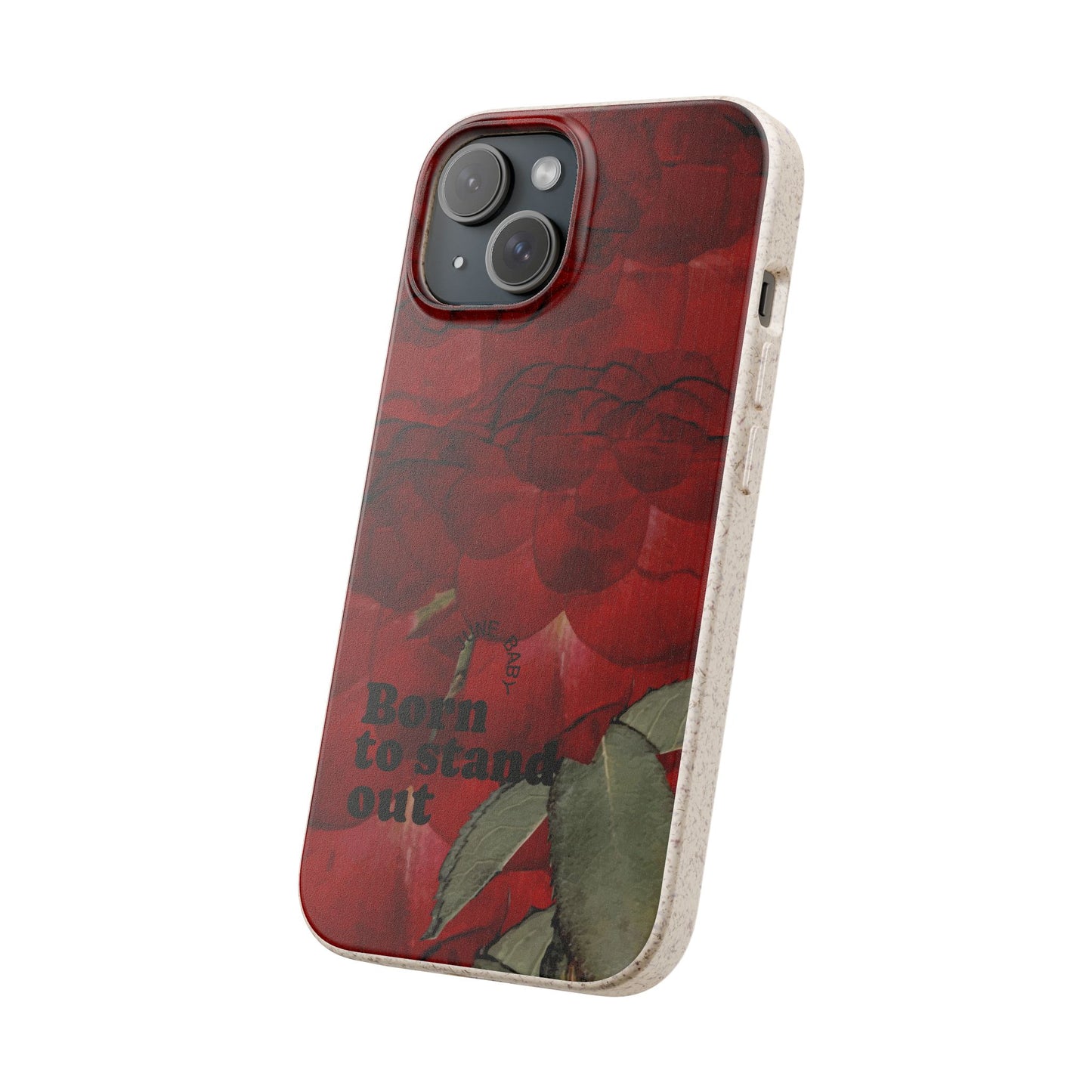 June Eco-friendly birth flower - Biodegradable case