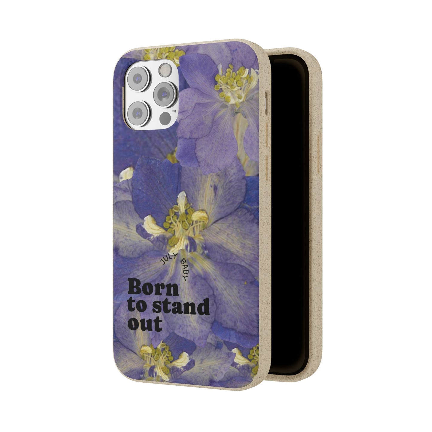 July Eco-friendly birth flower - Biodegradable case