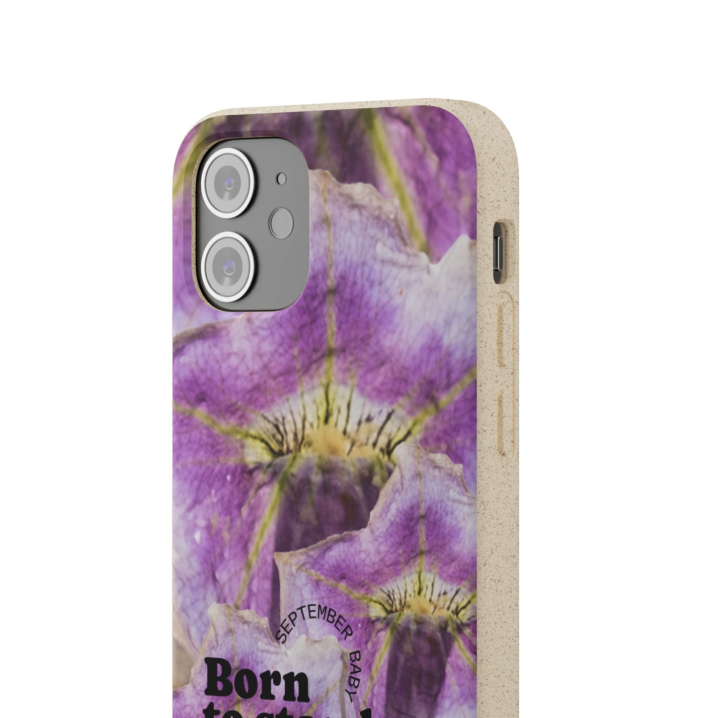 September Eco-friendly birth flower - Biodegradable case
