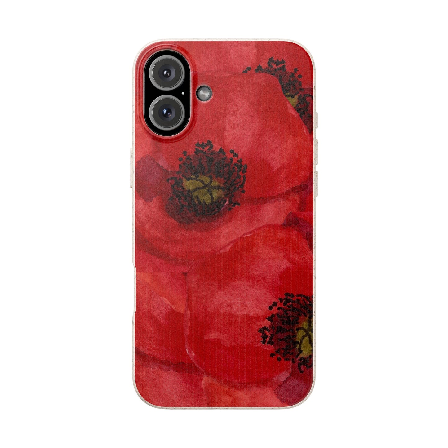 Poppy flower - Biodegradable case
