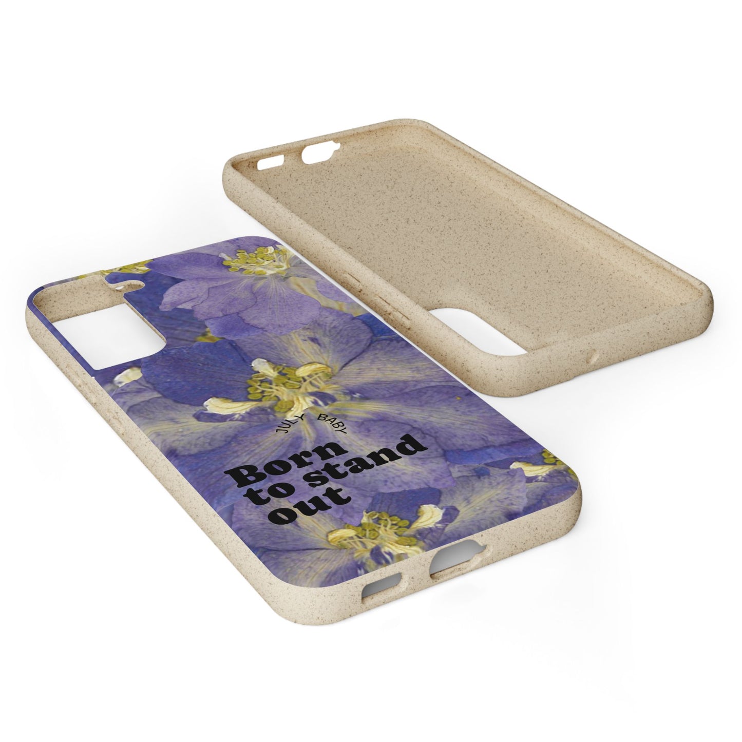 July Eco-friendly birth flower - Biodegradable case