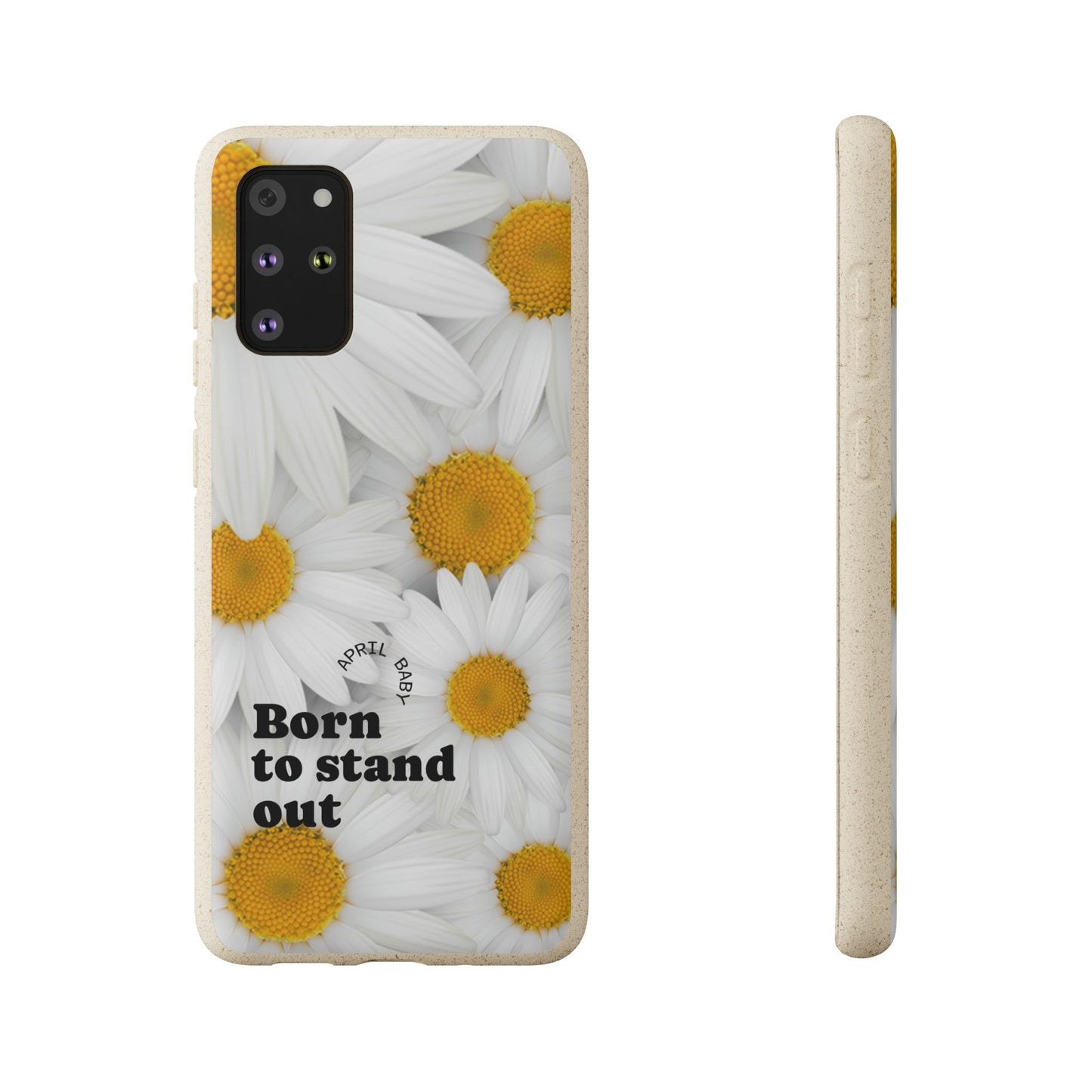 April Eco-friendly birth flower - Biodegradable case