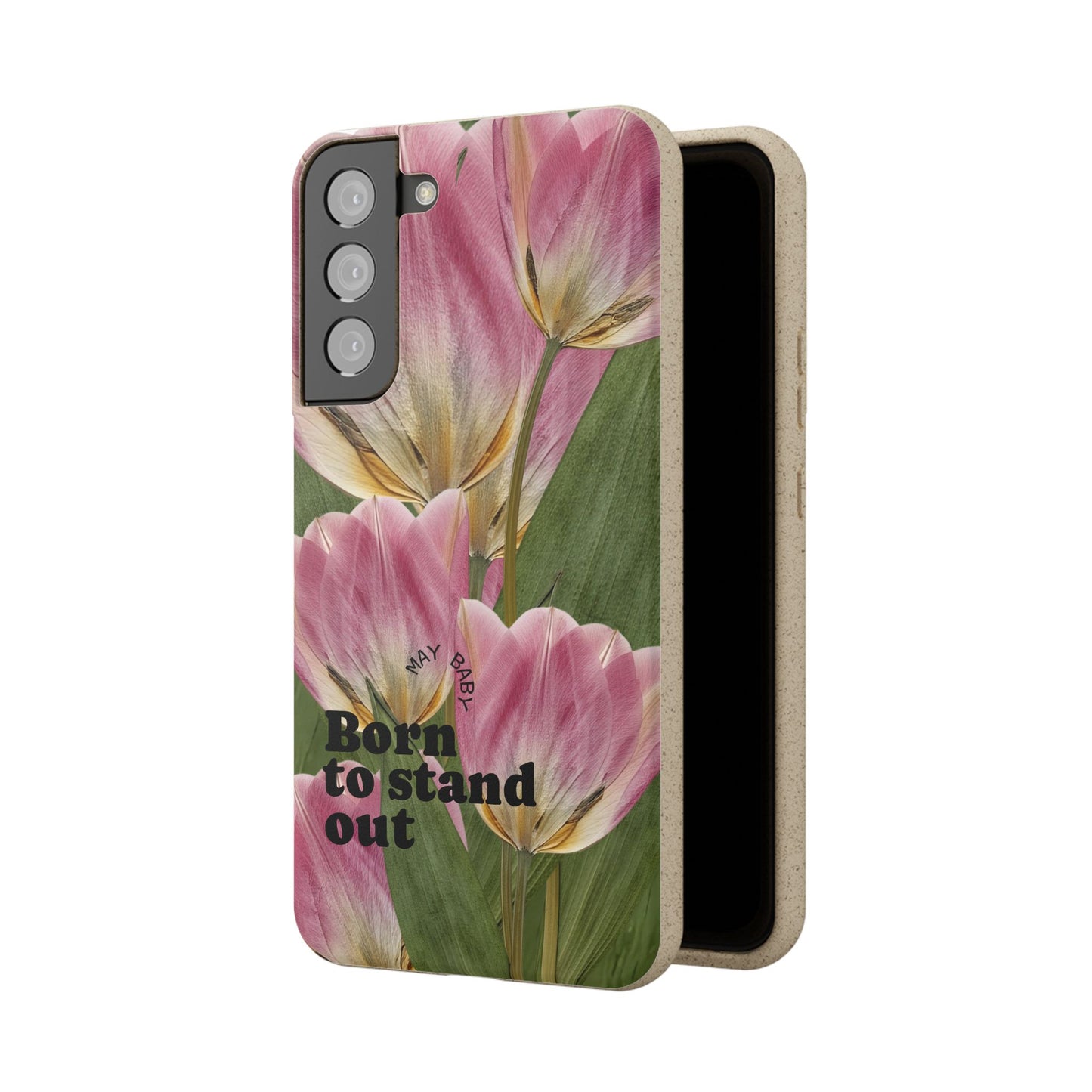 May Eco-friendly birth flower - Biodegradable case