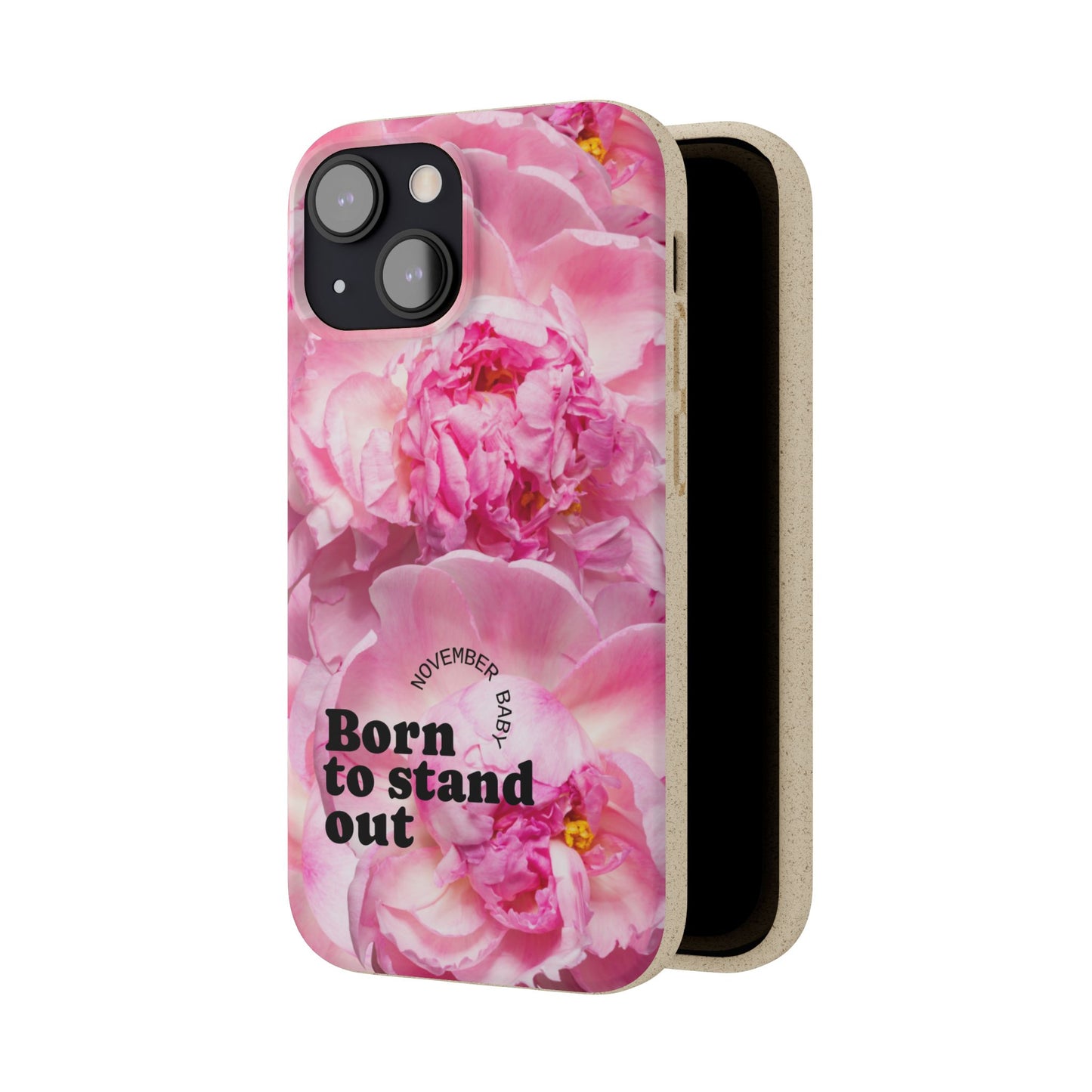 November Eco-friendly birth flower - Biodegradable case