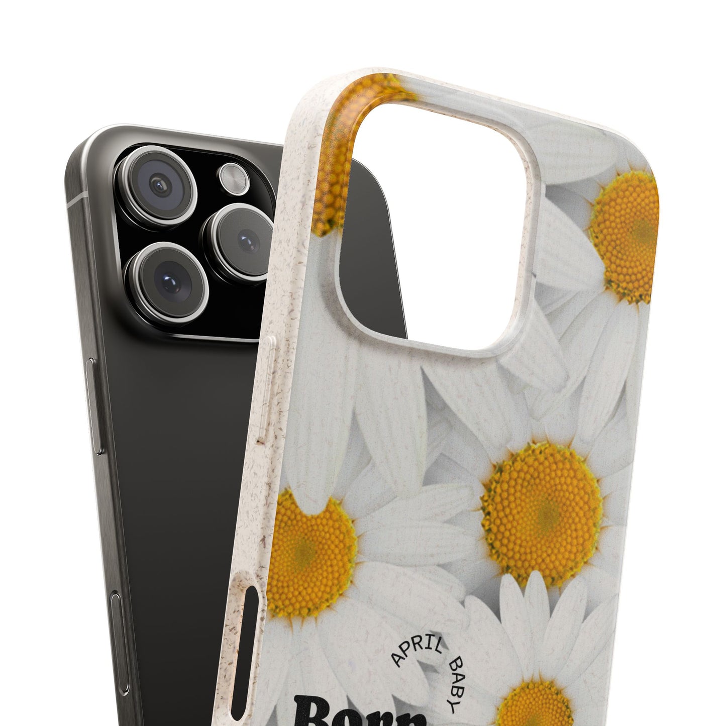 April Eco-friendly birth flower - Biodegradable case